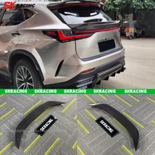 Spoiler traseiro preto brilhante fibra de carbono/asa para Lexus NX250 NX350h NX450h+ 22-25, usado comprar usado  Enviando para Brazil