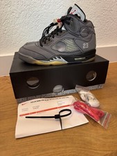 Usado, Nike Air Jordan 5 Retro SP Off-White - Virgil Abloh Muslin Black EU 46  US 12 !! comprar usado  Enviando para Brazil