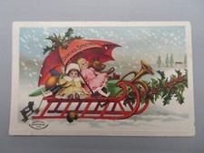 Embossed postcard santa for sale  Clayton
