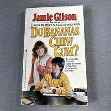 Do Bananas Chew Gum by Jamie Gilson 1981 Vintage Paperback Book comprar usado  Enviando para Brazil