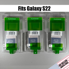 Protetores de tela Pure Gear para Samsung Galaxy S22 - 3x HD vidro transparente comprar usado  Enviando para Brazil