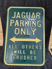 Metal jaguar embossed for sale  HAMPTON