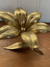Brass flower ashtray for sale  Waterville