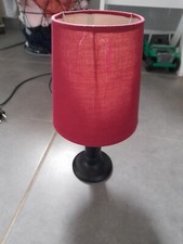 Lampe chevet rouge d'occasion  L'Isle-d'Abeau