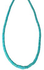 Collana rondelle turchese usato  Torre del Greco