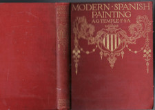ANTIQUÁRIO, PINTURA ESPANHOLA MODERNA por AG TEMPLE, pb 1908, edição limitada 64/325 comprar usado  Enviando para Brazil