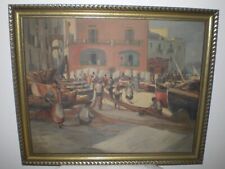 Antique signed oil for sale  USA