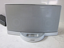 SISTEMA DE MÚSICA DIGITAL TESTADO SILVER BOSE SOUND DOCK SÉRIE II COM CABO DE ALIMENTAÇÃO comprar usado  Enviando para Brazil