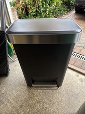 Simplehuman 45l black for sale  COBHAM