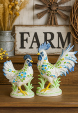 Vintage ceramic rooster for sale  LONDON