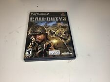 Call of Duty 3 PS2 2006 CIB TESTADO FUNCIONANDO, usado comprar usado  Enviando para Brazil