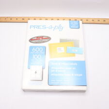 Etiquetas a laser Pres-A-Ply brancas (600 peças) 3-1/3" x 4" 30604 comprar usado  Enviando para Brazil