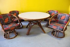 Vintage rattan dining for sale  New Braunfels