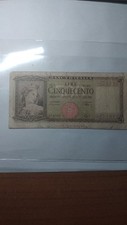 Banconota lire cinquecento usato  Codogno