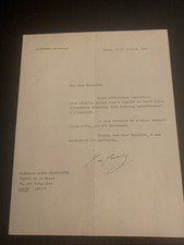 Lettre autographe général d'occasion  Nice-
