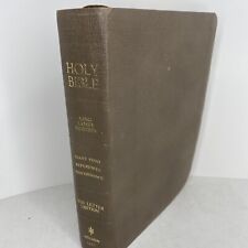 HOLY BIBLE KJV Giant Print Edition Red Letter Nelson 5441 Leather 1976 comprar usado  Enviando para Brazil