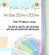 Edible wafer paper for sale  WITNEY