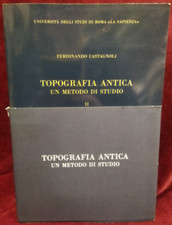 Topografia antica castagnoli usato  Roma