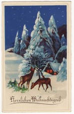 Weihnachten rehe winterlandsch gebraucht kaufen  Stollberg, Niederdorf