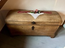 Eichentruhe aussteuertruhe tru gebraucht kaufen  Butjadingen