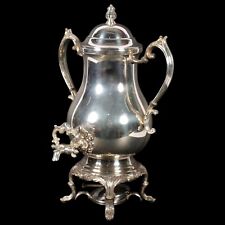 Um samovar estilo rococó banhado a prata com 2 alças, por FB Rogers Silverco, modelo nº. comprar usado  Enviando para Brazil