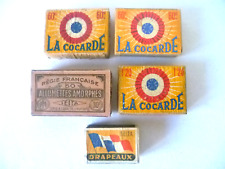 Anciennes boites allumettes d'occasion  L'Isle-sur-la-Sorgue