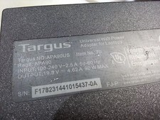Targus 90w notebook for sale  Anaheim