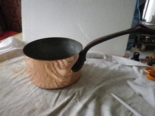 Ancienne casserole cuivre d'occasion  Choisy-au-Bac