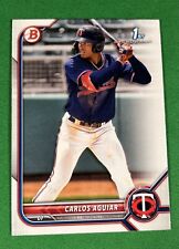 Usado, Carlos Aguiar 1º 2022 Bowman 1º cartão Prospect #BP-1 base • Minnesota Twins comprar usado  Enviando para Brazil