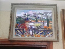 Tableau huile toile d'occasion  Toulon-