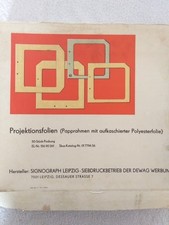 Projektionsfolien projektor dd gebraucht kaufen  Südharz