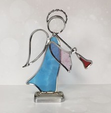 Stained glass standing for sale  Woodstock