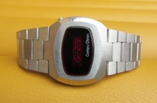 Relógio de computador masculino SS 1977 Compuchron LED digital retrô tempo. 36 mm.  comprar usado  Enviando para Brazil