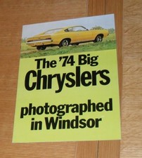 Brochura Chrysler 1973-1974 Valiant Regal Saloon Estate Valiant Charger CH - Reino Unido comprar usado Brochura Chrysler 1973-1974 Valiant Regal Saloon Estate Valiant Charger CH - Reino Unido comprar usado  Enviando para Brazil