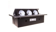 Gniazda wpuszczane w blacie 3x230V AC srebrny OR-AE-1335/G na sprzedaż  PL