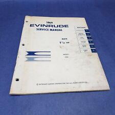 1969 evinrude 4589 for sale  Deep River