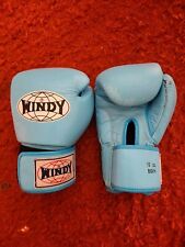 Luvas de boxe Windy BGVH Muay Thai 12 oz azul celeste comprar usado  Enviando para Brazil