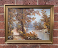 Vintage oil painting for sale  LEAMINGTON SPA