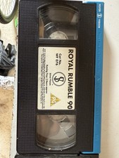 Wwf wrestling vhs for sale  ALFRETON