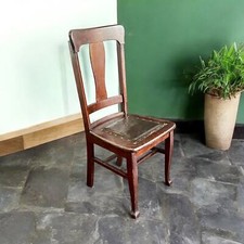 Antique oak leather for sale  Winterville