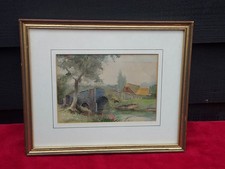 Antique small watercolour for sale  UK
