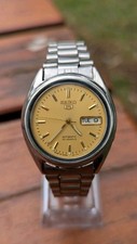 Seiko 5 relógio masculino automático 23 joias com mostrador 3D raro como G.S todo original  comprar usado  Enviando para Brazil