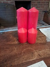 Pillar candles unscented for sale  MARKET RASEN