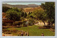 Cartão postal vintage Lava Hot Springs ID-Idaho, Portneuf River and State Park comprar usado  Enviando para Brazil
