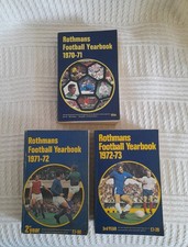 Rothmans football yearbooks for sale  UXBRIDGE