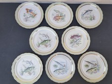 Lot assiettes poisson d'occasion  Bohain-en-Vermandois