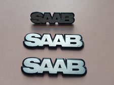 Metal saab badges for sale  DONCASTER