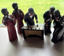 Conjunto de 5 bonecos All That Jazz Enseco. Baixo, 2 cantores, xilofone, saxofone comprar usado  Enviando para Brazil