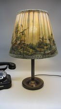 Vintage tischlampe motiv gebraucht kaufen  Wuppertal