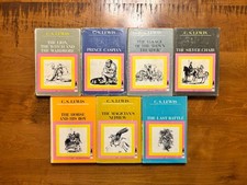 Usado, Chronicles of Narnia book set hardcover dustjacket Macmillan C S Lewis 1966 1967 comprar usado  Enviando para Brazil